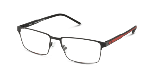 Unofficial UNOM0304 férfi fekete színű téglalap formájú szemüveg