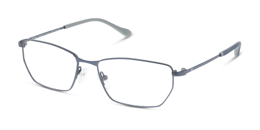 Unofficial UNOM0326 LL00 férfi kék színű téglalap formájú szemüveg