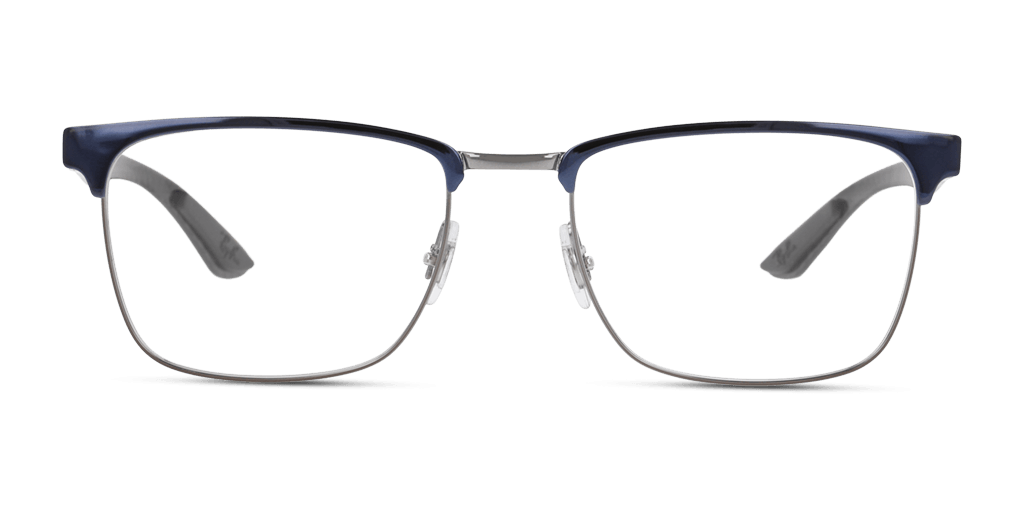 Ray-Ban RX8421 férfi kék színű téglalap formájú szemüveg