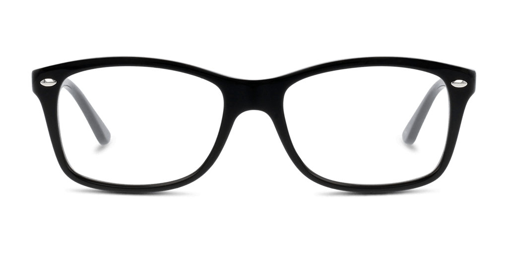 Ray-Ban RX5228 2000 férfi fekete színű téglalap formájú szemüveg
