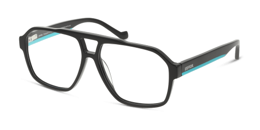 Unofficial UNOM0361 férfi fekete színű pilóta formájú szemüveg