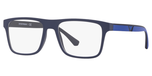 Emporio Armani 0EA4115 férfi fekete színű téglalap formájú szemüveg