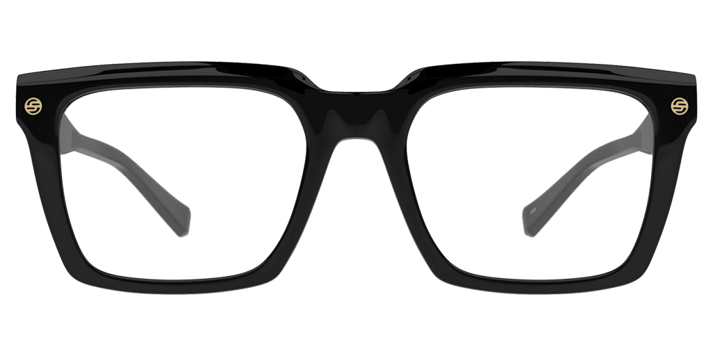 Unofficial 0UO2159 férfi fekete színű téglalap formájú szemüveg