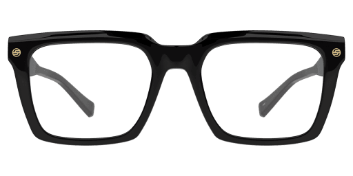 Unofficial 0UO2159 férfi fekete színű téglalap formájú szemüveg