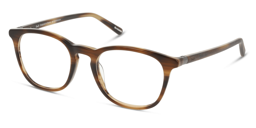 DbyD DBOM5088 férfi barna színű négyzet formájú szemüveg