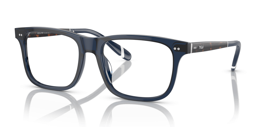 Polo Ralph Lauren PH2270U 5470 férfi átlátszó színű téglalap formájú szemüveg