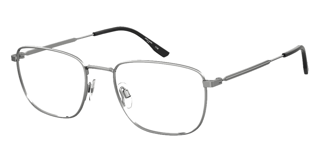 Pierre Cardin P.C. 6893 férfi ezüst színű téglalap formájú szemüveg