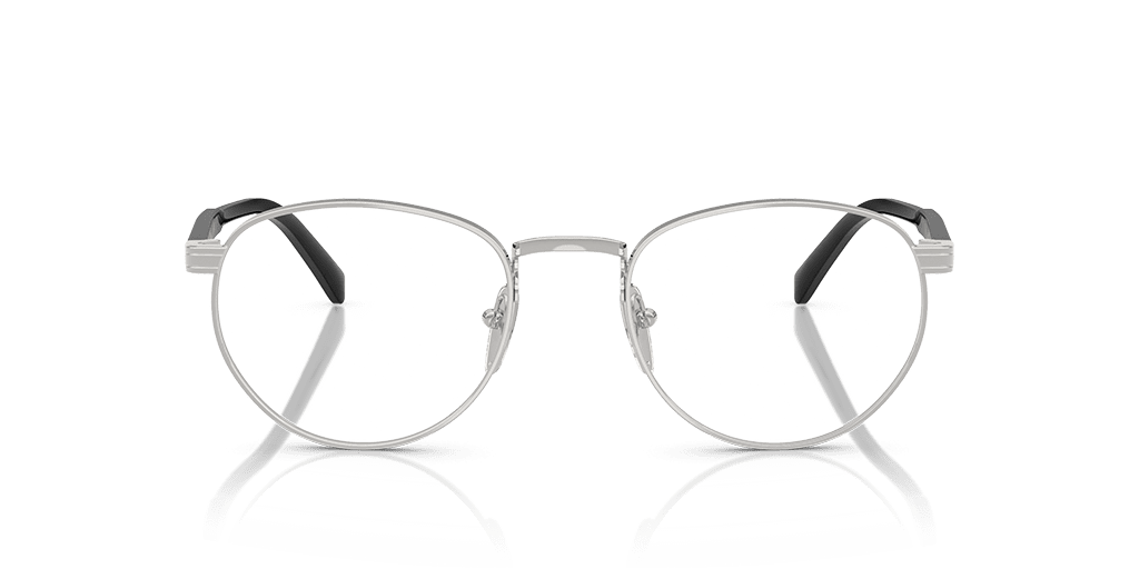 Prada 0PR B52V férfi ezüst színű pantó formájú szemüveg
