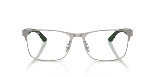 Ray-Ban 0RX7550 férfi szürke színű téglalap formájú szemüveg