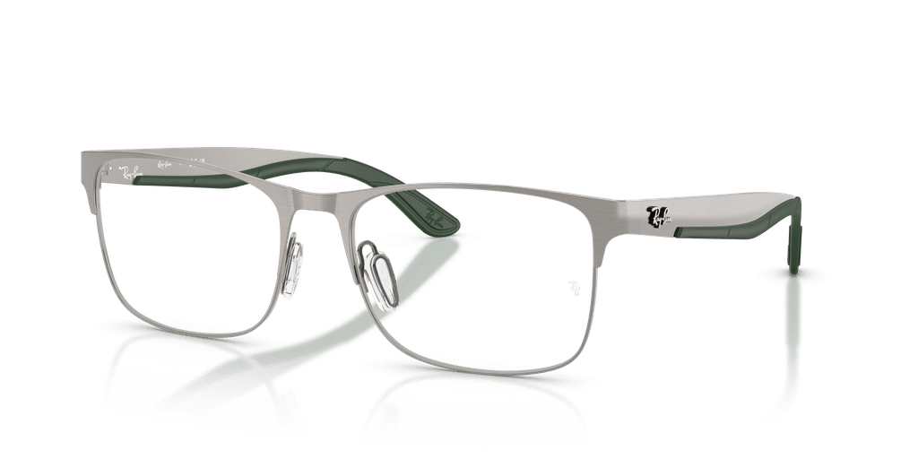 Ray-Ban 0RX7550 férfi szürke színű téglalap formájú szemüveg