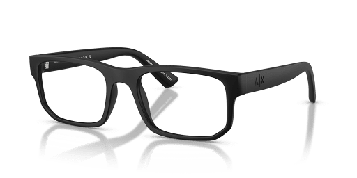 Armani Exchange 0AX3135 férfi fekete színű téglalap formájú szemüveg