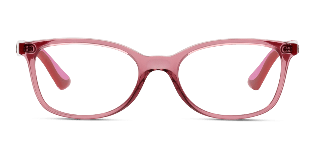 Ray-Ban RY1586 gyermek piros színű téglalap formájú szemüveg
