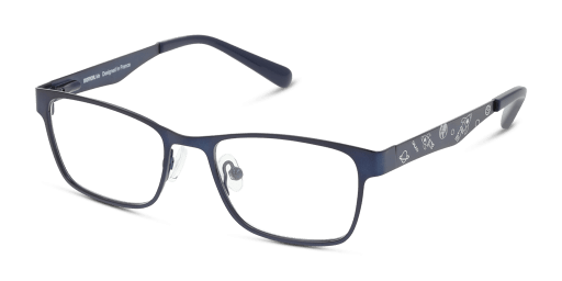 Unofficial UNOK5053 CC00 gyermek kék színű téglalap formájú szemüveg
