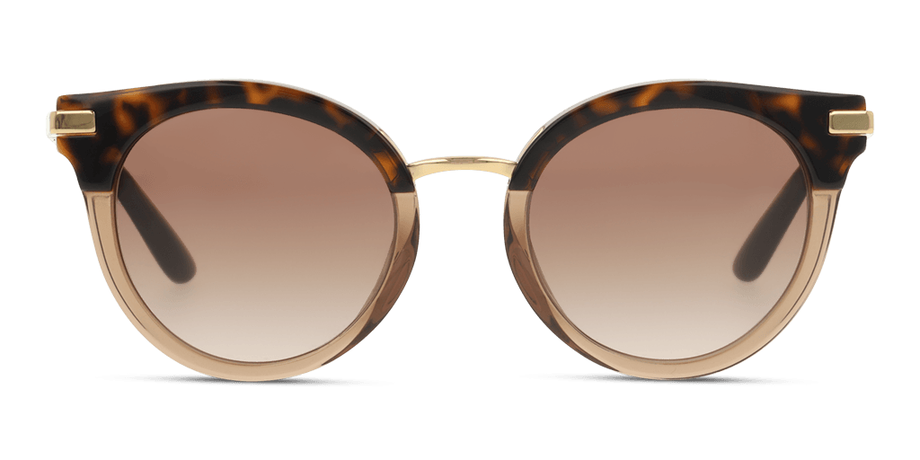 Dolce and Gabbana DG4394 női havana színű pantó formájú napszemüveg