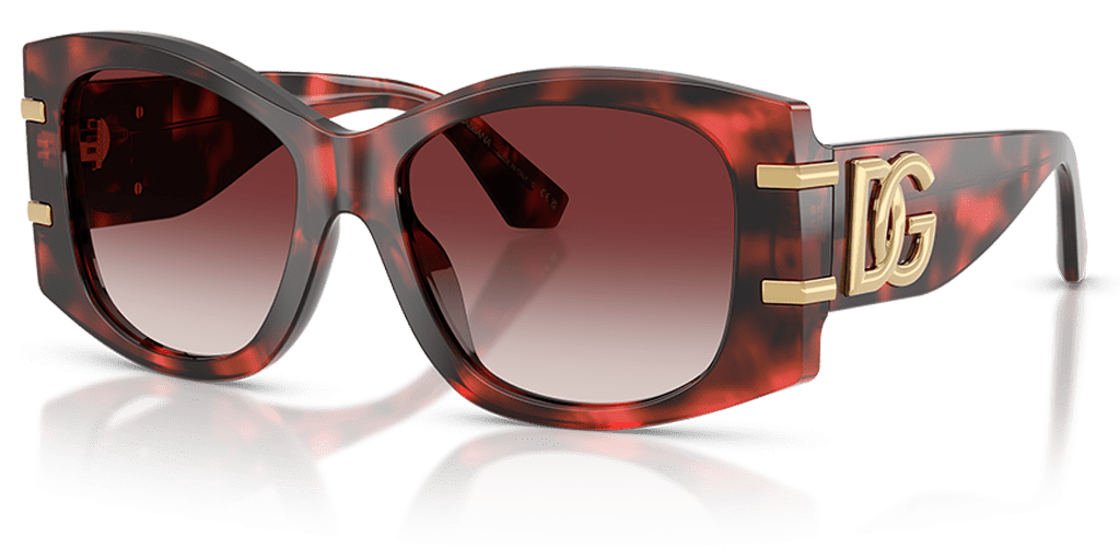 Dolce and Gabbana 0DG4501 női piros színű macskaszem formájú napszemüveg