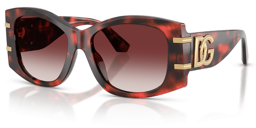 Dolce and Gabbana 0DG4501 női piros színű macskaszem formájú napszemüveg