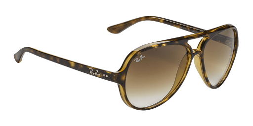 Ray-Ban 0RB4125 férfi havana színű pilóta formájú napszemüveg