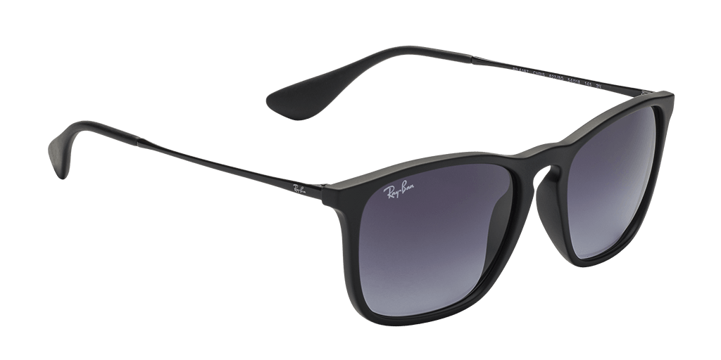 Ray-Ban RB4187 622/8G férfi fekete színű téglalap formájú napszemüveg