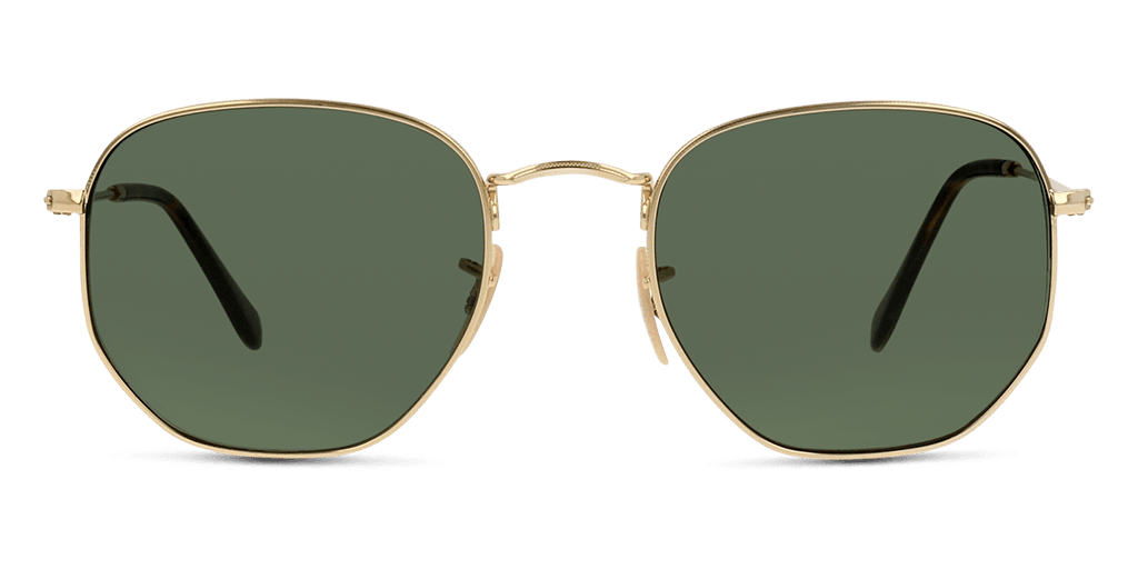 Ray-Ban RB3548N 1 férfi arany színű hatszögletű formájú napszemüveg