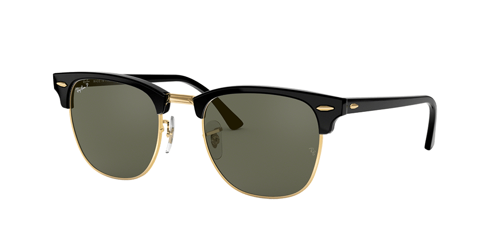 Ray-Ban RB3016 901/58 férfi fekete színű négyzet formájú napszemüveg