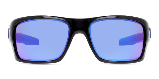 Oakley OO9263 férfi fekete színű téglalap formájú napszemüveg