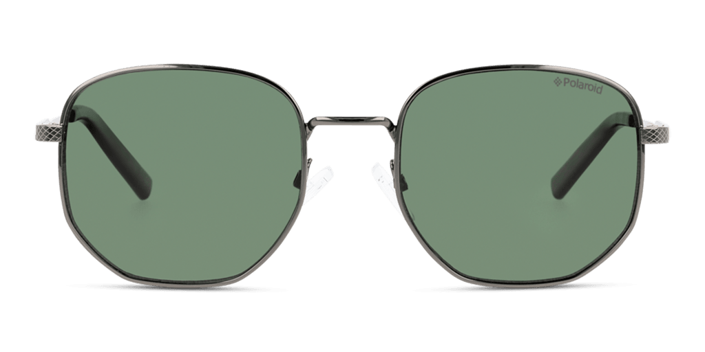 Polaroid PLD 2081/S/X férfi szürke színű hatszögletű formájú napszemüveg