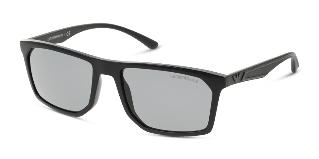 Emporio Armani EA4164 501787 férfi fekete színű különleges formájú napszemüveg