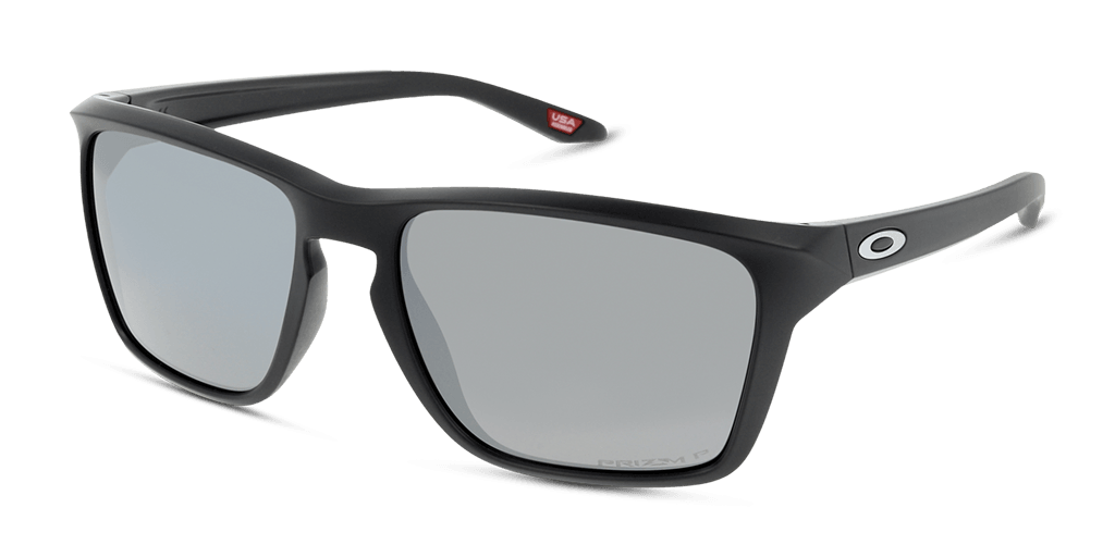 Oakley OO9448 944806 férfi fekete színű téglalap formájú napszemüveg