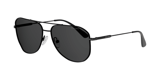 Prada PR 63XS 1AB731 férfi fekete színű pilóta formájú napszemüveg