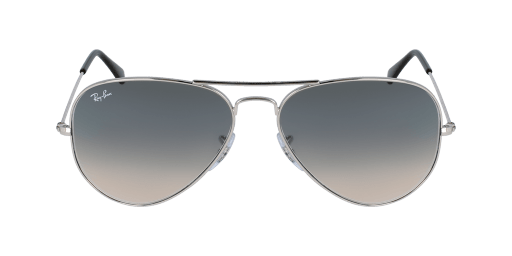 Ray-Ban RB3025 003/32 férfi ezüst színű pilóta formájú napszemüveg