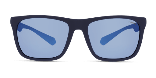 Polaroid PLD 2141/S VGL férfi kék színű négyzet formájú napszemüveg