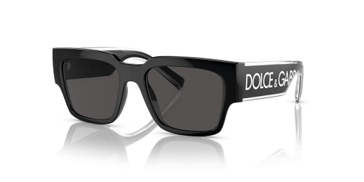Dolce and Gabbana DG6184 501/87 férfi fekete színű négyzet formájú napszemüveg
