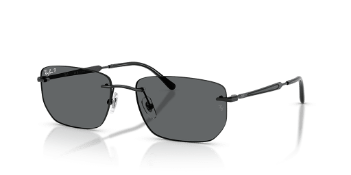 Ray-Ban 0RB3768 férfi fekete színű különleges formájú napszemüveg