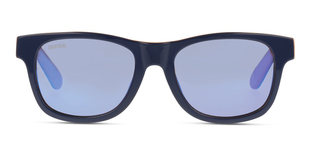 Unofficial UNSK5013 CCNL gyermek kék színű téglalap formájú napszemüveg