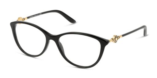 Versace VE3175 női fekete színű kerek formájú szemüveg