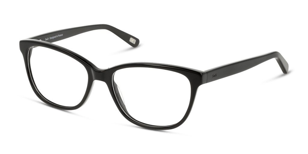 DbyD DBOF0025 női fekete színű mandula formájú szemüveg