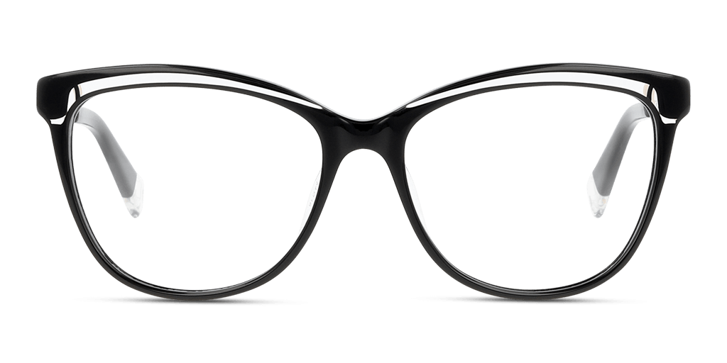 Furla VFU192 0700 női fekete színű macskaszem formájú szemüveg
