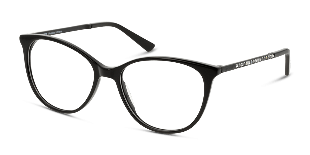 Unofficial UNOF0289 BB00 női fekete színű macskaszem formájú szemüveg