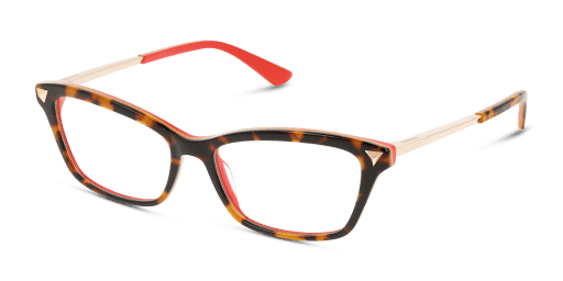 Guess GU2797 női havana színű téglalap formájú szemüveg