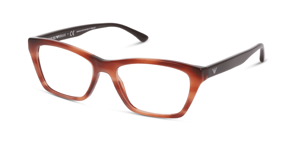 Emporio Armani EA3186 5903 női barna színű macskaszem formájú szemüveg