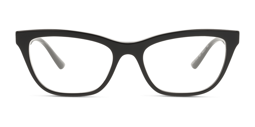 Versace VE3318 női fekete színű téglalap formájú szemüveg