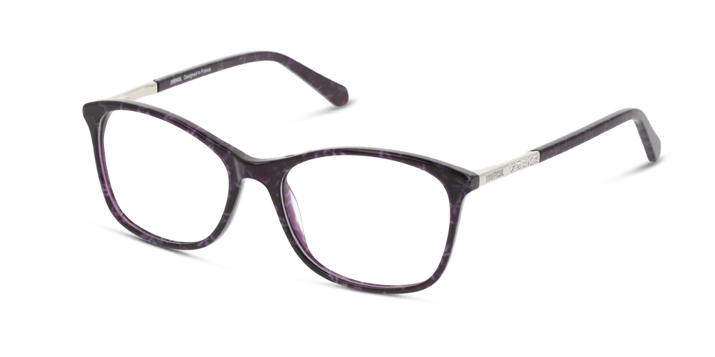Unofficial UNOF0356 VV00 női lila színű téglalap formájú szemüveg