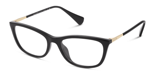 Ralph RA7138U 5001 női fekete színű ovális formájú szemüveg