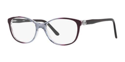 Sferoflex SF1548 C635 női kék színű különleges formájú szemüveg