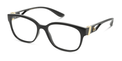 Dolce and Gabbana DG5066 501 női fekete színű négyzet formájú szemüveg