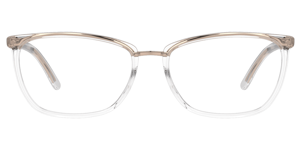 Guess GU2958 női átlátszó színű téglalap formájú szemüveg