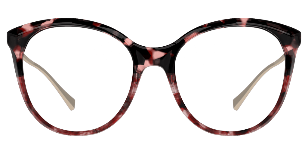 Unofficial 0UO2157 női rózsaszín színű macskaszem formájú szemüveg