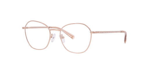 Unofficial 0UO1201B női rózsaszín színű macskaszem formájú szemüveg