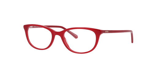 Unofficial 0UO2221 női piros színű macskaszem formájú szemüveg