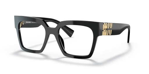 Miu Miu 0MU 04UV női fekete színű négyzet formájú szemüveg